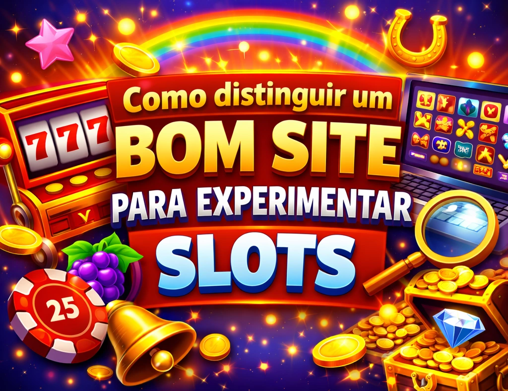 Como distinguir um bom site para experimentar slots