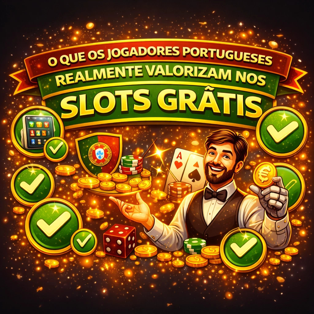 O que os jogadores portugueses realmente valorizam nos slots grátis