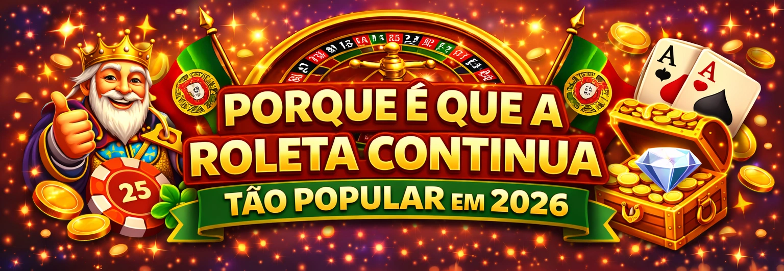 Porque é que a roleta continua tão popular em 2026