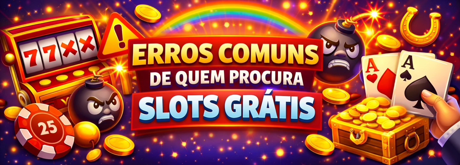 Erros comuns de quem procura slots grátis