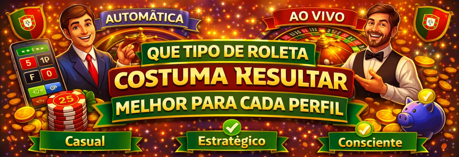 Que tipo de roleta costuma resultar melhor para cada perfil