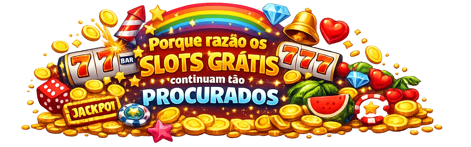 Porque razão os slots grátis continuam tão procurados